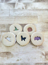 Load image into Gallery viewer, Howl-o-ween Linzer Cookies
