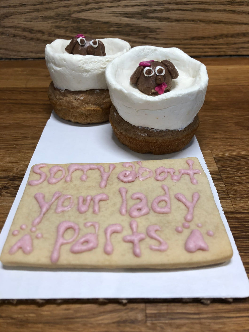 Spay Cupcakes & Cookie Plaque